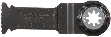 E-25806 MAP003 Invalzaagblad 32x60mm hout | 25 stuks - E-25806