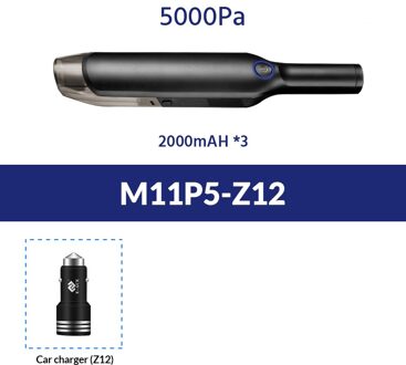 E-ACE M11 Huishoudelijke & Auto Stofzuiger Draagbare Draadloze Handheld Met 4000Pa 5000Pa Voor Auto & Suv & huis & Computer Schoonmaken M11P5 - Z12