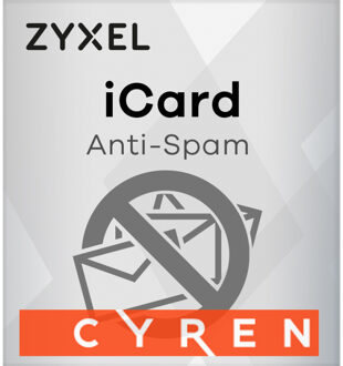 E-iCard 2 YR Anti-Spam License for ZyWALL 310 & USG310