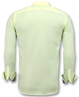 E lange mouw geel Veelkleurig