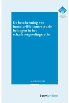 E.M. Meijers Instituut voor Rechtswetenschappelijk Onderzoek 370 -   De bescherming van immateriële contractuele belangen in het schadevergoedingsrecht