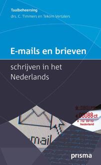 E-mails en brieven schrijven in het Nederlands - Boek Corriejanne Timmers (9000344425)