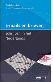E-mails en brieven schrijven in het Nederlands - Boek Corriejanne Timmers (9000344425)