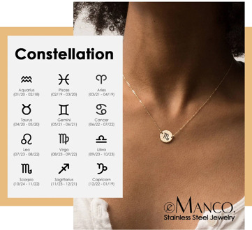 e-Manco Stainless Steel Necklace Women Choker Necklace Simple Dainty Pendant Necklace for women Fashion Jewelry