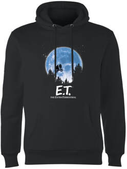 E.T. Maan Silhouet Hoodie - Zwart - XL