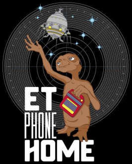 E.T. Phone Home Trui - Zwart - XXL