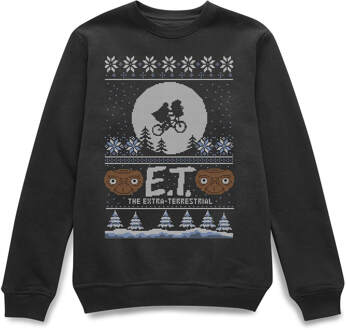 E.T. the Extra-Terrestrial Kersttrui - Zwart - M