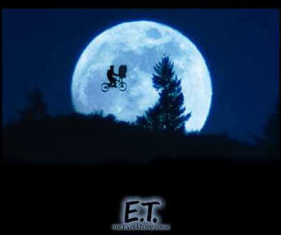 E.T. the Extra-Terrestrial Moon Cycle Hoodie - Black - M - Zwart