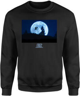 E.T. the Extra-Terrestrial Moon Cycle Sweatshirt - Black - M Zwart
