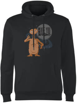 E.T. Where Are You From Hoodie - Zwart - L