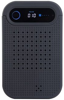 E-W Smart Sensor Hepa Filter Auto Luchtreiniger Frisse Lucht Anion Purifier Ionische Oxygen Bar Ozon Ionisator Cleaner Car Accessoires zwart