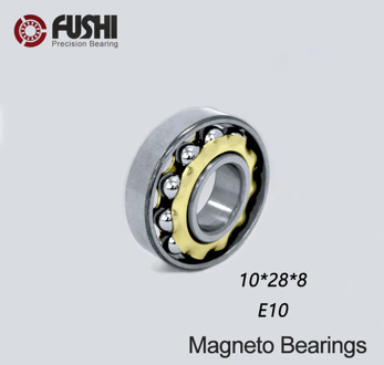 E10 Magneto Bearing 10*28*8 mm ( 1 PC ) Angular Contact Separate Permanent Motor Ball Bearings EN10 FB10 M10
