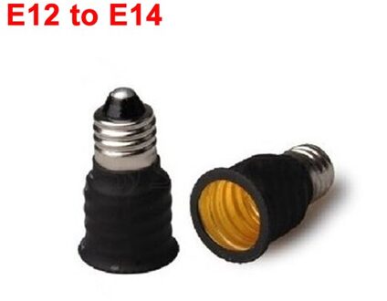 E12 naar E14 ONS Base Socket Led-lampen Adapter Converter