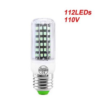 E14 E27 112 72 Leds 220V 110V Leds Desinfectie Lamp Uv Licht Slaapkamer Ziekenhuis Corn Vorm Uvc Kiemdodende lamp E27 112 LEDS 110V
