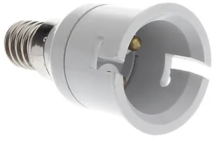 E14 to B22 Adapter Converter LED Bulb Holder Socket