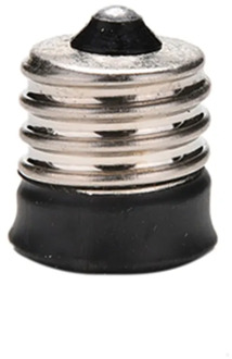 E17 To European E14 Candelabra Base Socket LED Light Bulb Lamp Adapter Holder 1Pcs