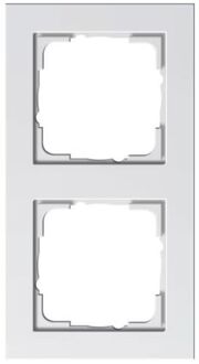 E2, Standaard 55 2-voudig Frame Zuiver wit 0212 29