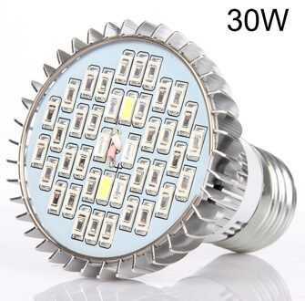 E26/27 Volledige Spectrum Plantengroei Gloeilamp 8W-80W 18-120LEDs Uv Rijping Licht Blub Indoor bloemen Farm Warme Verlichting D30 30W 40LEDs