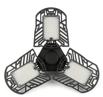 E26/80 W Triple Glow Vervormbare Garage gloeilampen met Motion sense LED Licht Plafond Licht voor Magazijn Studio voetbal veld 80W zonder sense A