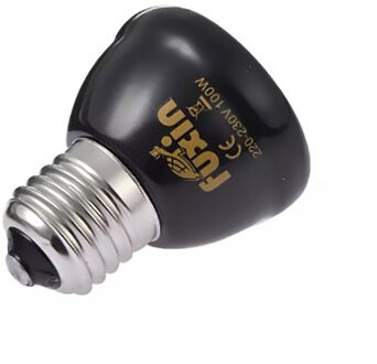 E27 25W 50W 75W 100W E27 Huisdier Verwarming Lamp Zwart Infrarood Keramische Emitter Warmte Licht lamp Pet Broedmachine Reptiel Lampen