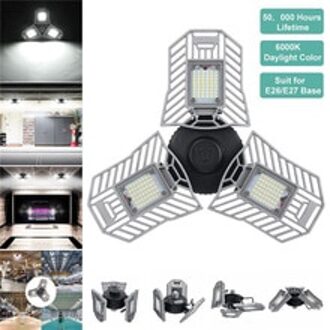 E27 60 W High Power Vervormbare High Bay LED Licht Industriële Magazijn Werk Mijnbouw Lamp Plafondlamp Lampen CRI 80 AC220V 6500 K