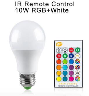 E27 85-265V LED Lamp RGB 15W Wifi APP Controle Smart Lamp 5W 10W RGBW RGBWW LED lamp IR Afstandsbediening Home Verlichting лампочки IR RGBW 10W