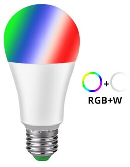 E27 85-265V LED Lamp RGB 15W Wifi APP Controle Smart Lamp 5W 10W RGBW RGBWW LED lamp IR Afstandsbediening Home Verlichting лампочки RGBW 15W