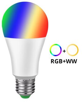 E27 85-265V LED Lamp RGB 15W Wifi APP Controle Smart Lamp 5W 10W RGBW RGBWW LED lamp IR Afstandsbediening Home Verlichting лампочки RGBWW 15W