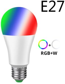 E27 B22 Wi-fi Slimme Led Lamp 15W Dimbare Rgbw Lamp Werk Met Alexa En Google Home Assistent Voor smart Leven Tuya App 01