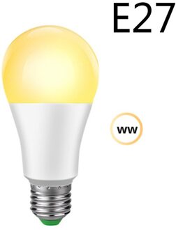 E27 B22 Wi-fi Slimme Led Lamp 15W Dimbare Rgbw Lamp Werk Met Alexa En Google Home Assistent Voor smart Leven Tuya App 04