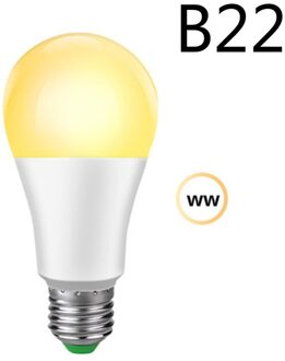 E27 B22 Wi-fi Slimme Led Lamp 15W Dimbare Rgbw Lamp Werk Met Alexa En Google Home Assistent Voor smart Leven Tuya App 08