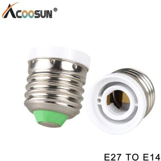 E27 Om E14 Adapter Lamp Holder Converter E27 Om E14 Adapter Conversie Socket Brandwerende Lamphouder 1Pcs Lamphouder converters