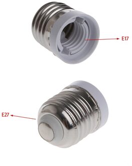 E27 Om E17 Socket Base Led Halogeen Cfl Light Bulb Lamp Adapter Converter Holder 35ED