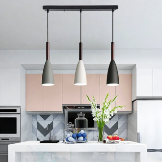 E27 Pendant Lights Nordic Hanging Lamp LED Chandeliers Minimalist Pendant Light for Kitchen Dining Room Lighting Luminaire Light