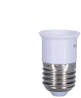 E27 to B22 Light Lamp Bulb Fireproof Holder Adapter Converter Socket Base Converter Edison Screw to Bayonet Cap