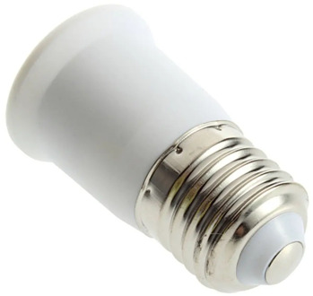 E27 to E27 Transfer Socket Light Bulb Holder Adapter Household Office School Lampholder Portable Light Accessory