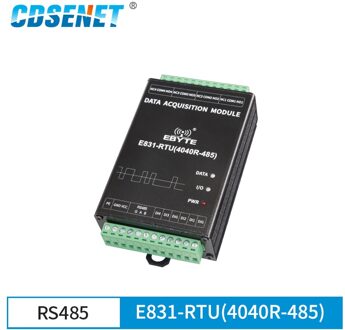 E831-RTU (4040R-485) Modbus Rtu Io Controller 4 Kanaals Digitale Hoeveelheid Ingang Relais Uitgang Draadloze Iot Modem