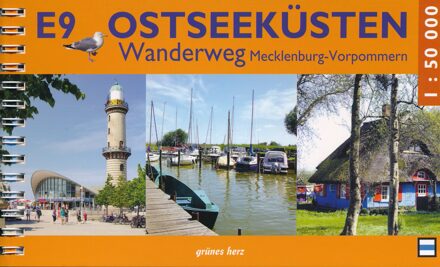 E9 Ostseeküstenwanderweg 1: 50 000