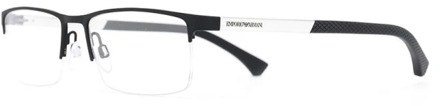 Ea1041 3094 Glasses Emporio Armani , Zwart , Heren - 53 MM