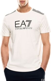 EA7 7-Lines Crew T-shirt Heren - M