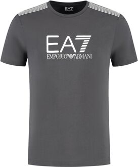 EA7 7-Lines Crew T-shirt Heren - XL