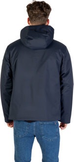 EA7 Capuchonjack Donkerblauw