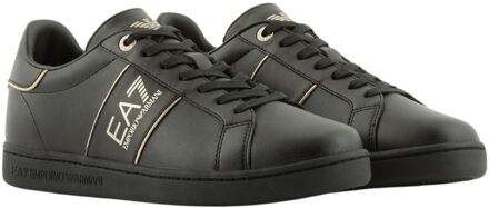 EA7 Classic Perf Sneakers Heren zwart - goud - 44 2/3