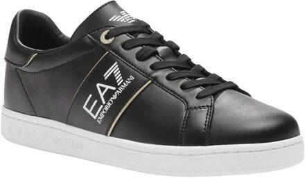 EA7 Classic Perf Sneakers Heren zwart - wit - goud - 42