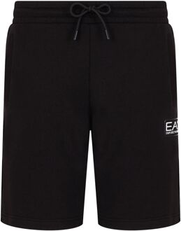 EA7 Core Identity Cotton-blend Joggingshort Heren zwart - L