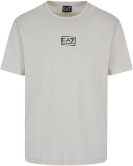 EA7 Core Identity Cotton Shirt Heren lichtgrijs - M