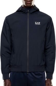 EA7 Core Identity Hooded Bomber Jas Heren - L