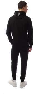 EA7 Emporio Armani EA7 Core Identity trainingspak met volledige rits voor heren in Zwart - XL