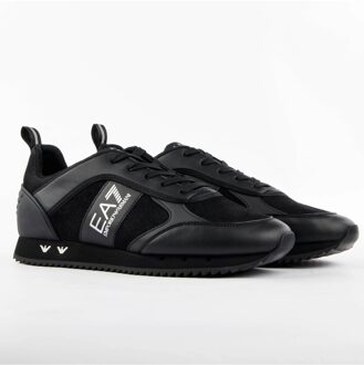 EA7 Evolution Suède Sneakers voor Heren Zwart - EU 41