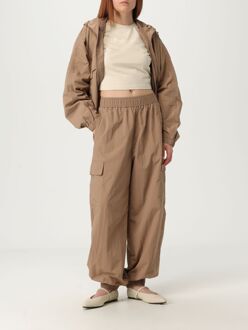 EA7 Gehalveerd Logo Korte Mouwen Top Ivoor